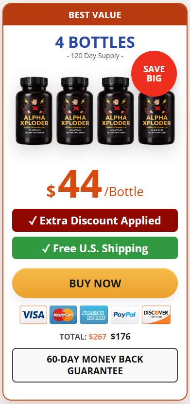 Alpha Xploder 4 bottle Price